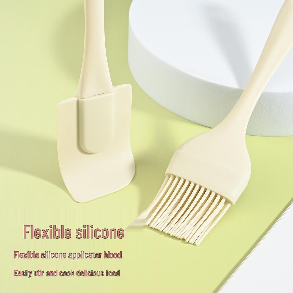 Cross-Border Silicone Baking Set: 3-Piece Spatula and Oil Brush, In Stock