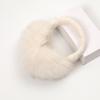 Northeast Women's Winter Warm White Plush Earmuffs - Cute, Versatile, and Anti-Freeze Ear Protection