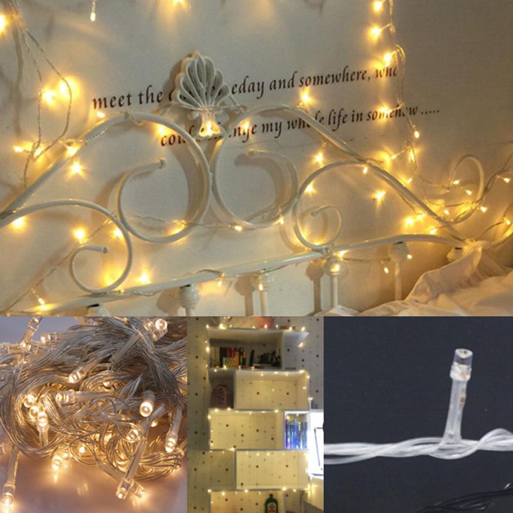 Warm White 10M Christmas Wedding Xmas Party Decor Fairy String Light Lamp Warm White 10M Christmas Wedding Xmas Party Decor Fairy String Light Lamp