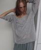 T.U.R.E Dual Wear Long Sleeve Knit Gray
