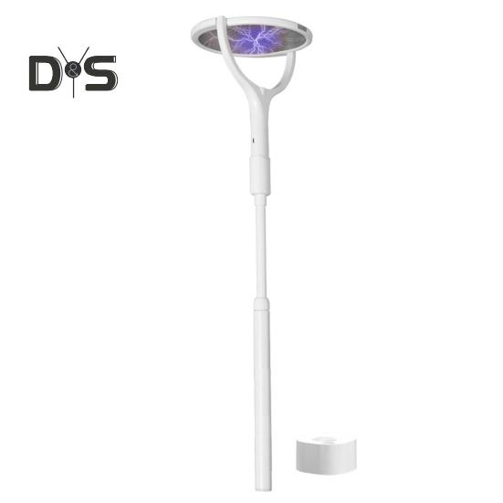 

Вращающаяся головка электрическая мухобойка USB перезаряжаемая регулируемая 3500 Вольт для использования в помещении и на открытом воздухе портативная ручная стоячая ракетка для борьбы с мухами B