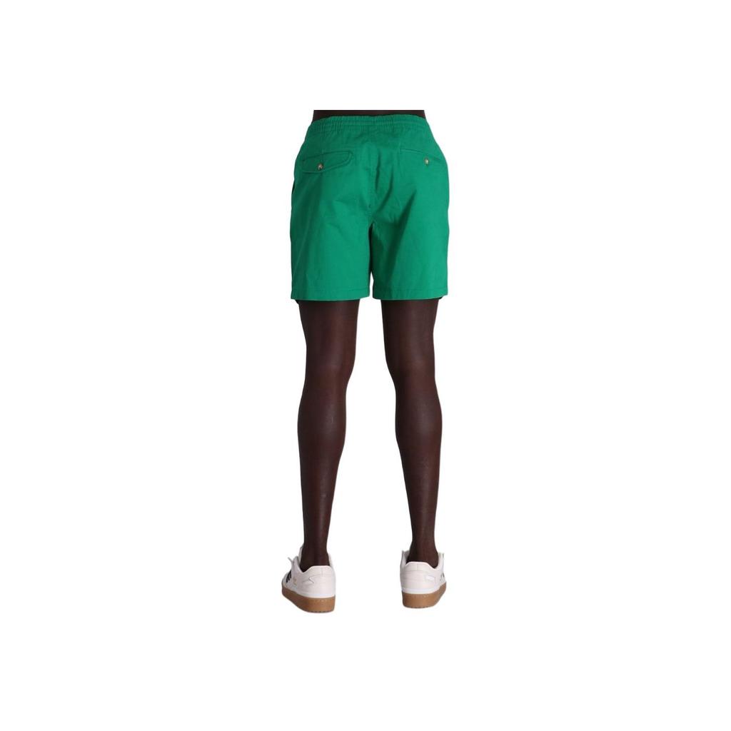 Polo Ralph Lauren SS24 Solid Color Mid-Rise Zipper Side Pocket Casual Shorts Men Shorts Billiard-Green 710644995-055