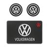 Car Coaster Mat Water Cup Pad PVC Silicone Non-Slip Pad Emblem Auto Accessories For Volkswagen VW GTI Polo Golf Passat Scirocco tik077