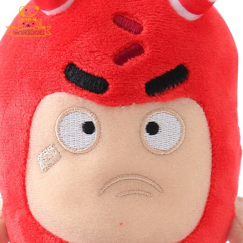 Cartoon Oddbods Plush Animal Toy Cute Stuffed Doll Fuse Bubbles Newt Pogo Slick Jeff Zee Soft Pillow Collectible Kid Adult Gifts