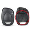 1 Botões Chaveiro Remoto Carro Carcaça Capa Estojo Para Renault Clio 2001-2008 Symbol 2011 Kangoo 2002-2004 Estojo de Entrada Sem Chave
