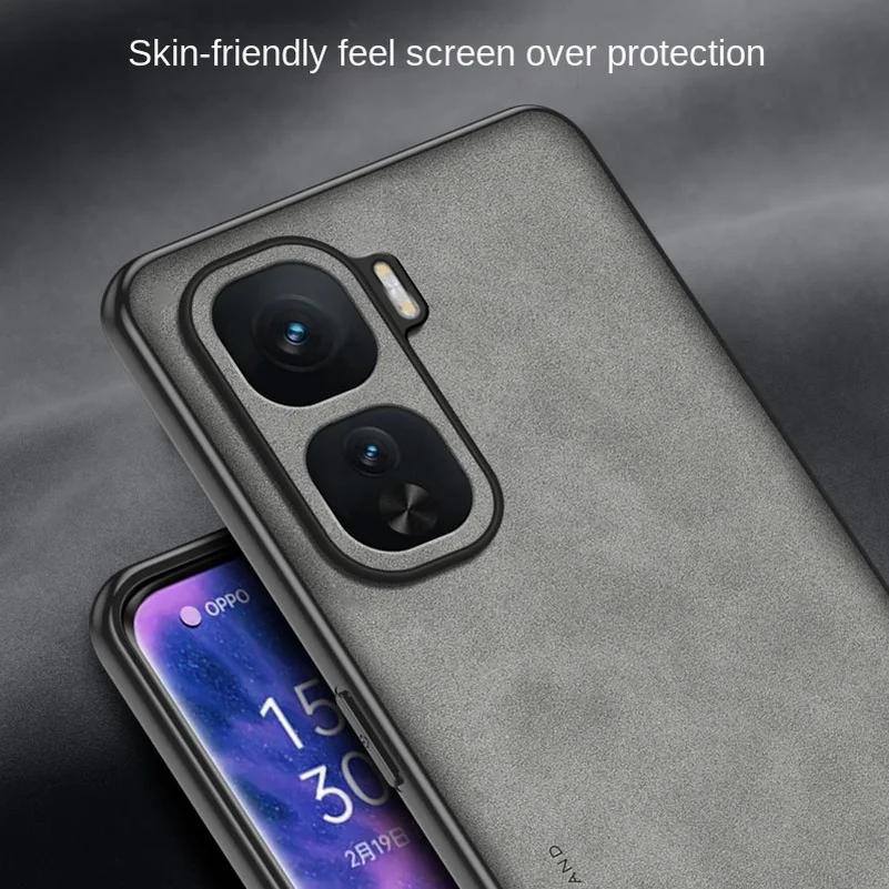 Etui skórzane Skinsheep do IQOO Neo 10 Pro NEO10 9 Pro matowe silikonowe etui ochronne na aparat do Vivo Iqoo 13 Pro 12pro Z9 Turbo Plus