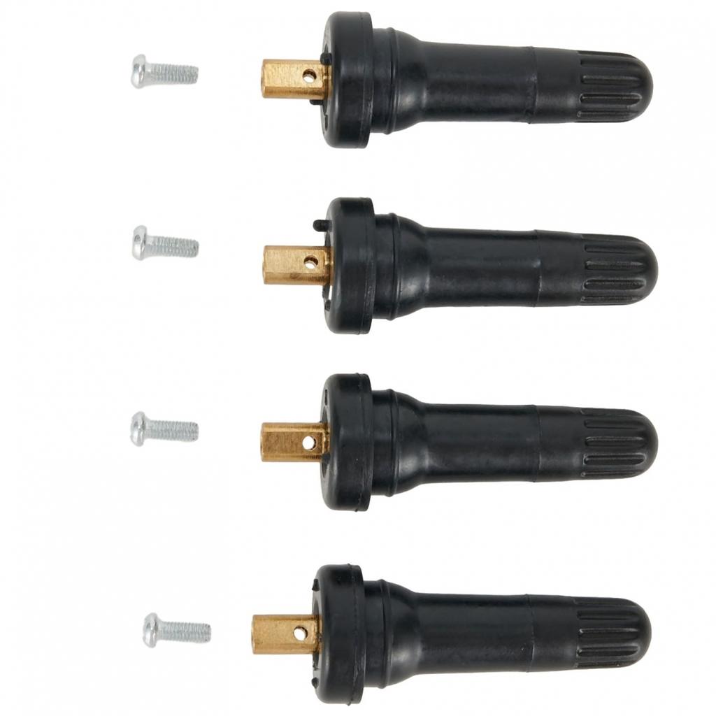 4 Piezas Sensor de Presión de Neumáticos TPMS Vástago de Válvula de Goma Para GMC Para Cadillac Para Chevy
