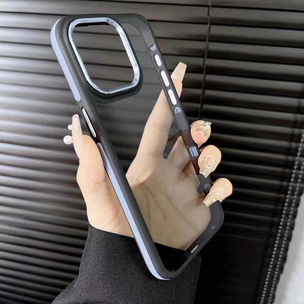 Apple 15 Metal Phone Case 16 Skin Feel 13/14 Anti-drop Full Cover Protective Case