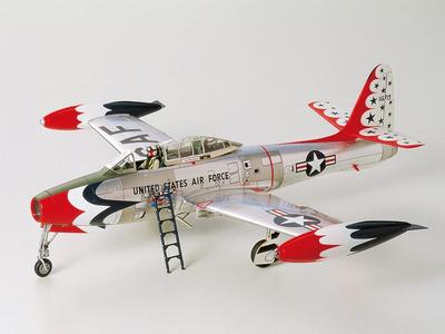 Tamiya Masterpiece Series US Air Force Republic Thunderbirds Plastic Model 61077 1/48 No.77 F-84G