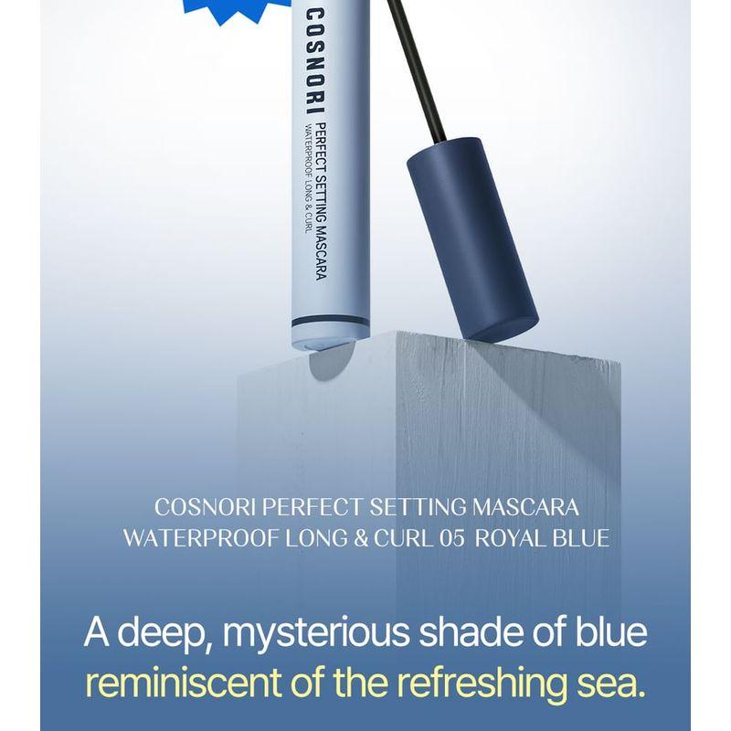 COSNORI - Perfect Setting Mascara Waterproof Long & Curl - 5 Colors