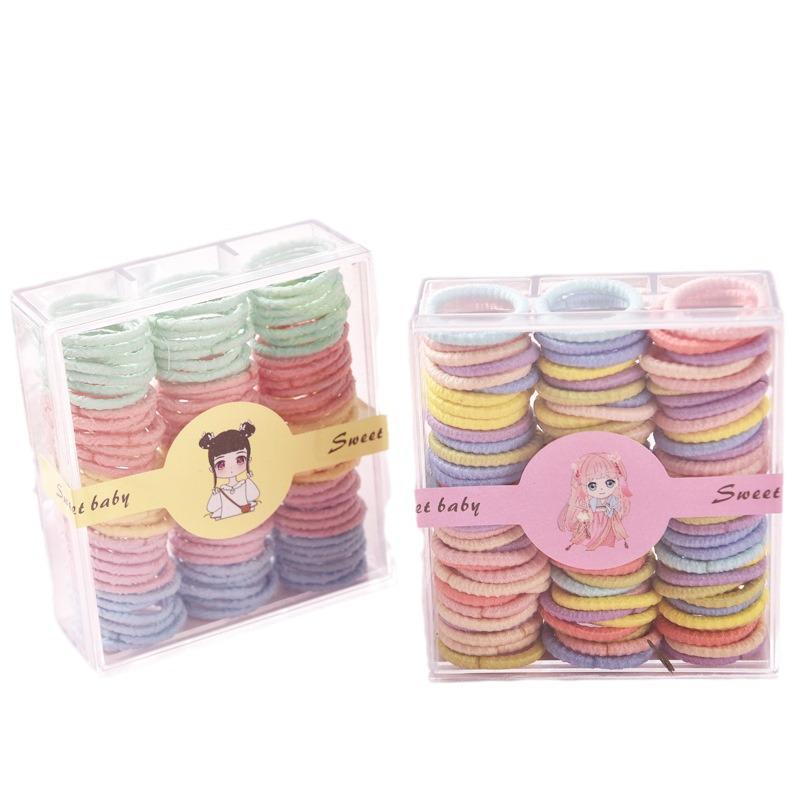 Dziecięce gumki do włosów: Małe gumki scrunchies i gumki do włosów dla dziewczynek z cienkimi włosami