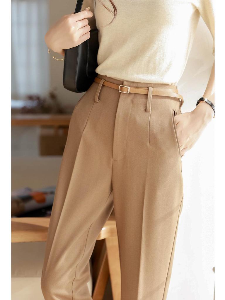 Women's Sharp Sassy Tapered Dress Pants – Stylish Early Autumn Casual Trousers