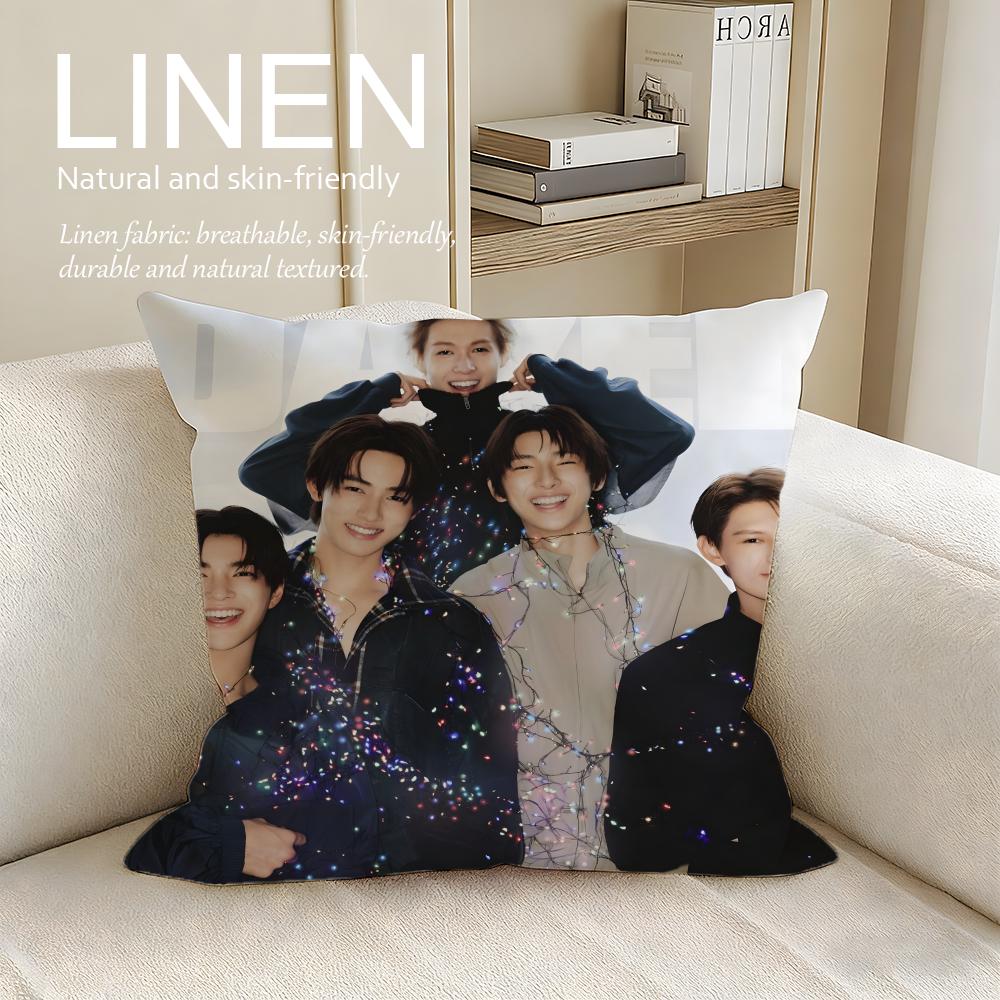 Cute CORTIS Cushion Cover Pillowcase Set Pcs x x Breathable Washable Sofa Cushion Cover