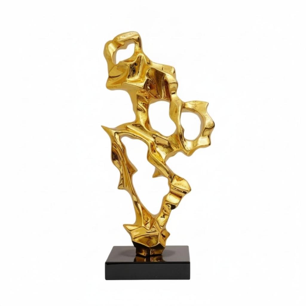 Abstract Resin Statue Decor Sculpture Artwork Luxury Decorative Figure for