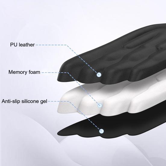 Angel Wing Keyboard Wrist Rest Ergonomic Wrist Support Pad Silicone Mouse Wrist Rest Laptop Wrist Cushion for Office Gaming