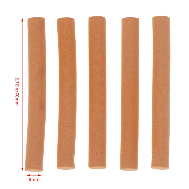 5 Stück Zylinder Schaumstoff Rig 6mm 8mm Schaumstoff Sticks Köder Haarvorfach Schwimmender Köder für Karpfenangeln Method Feeder Tackle Zubehör