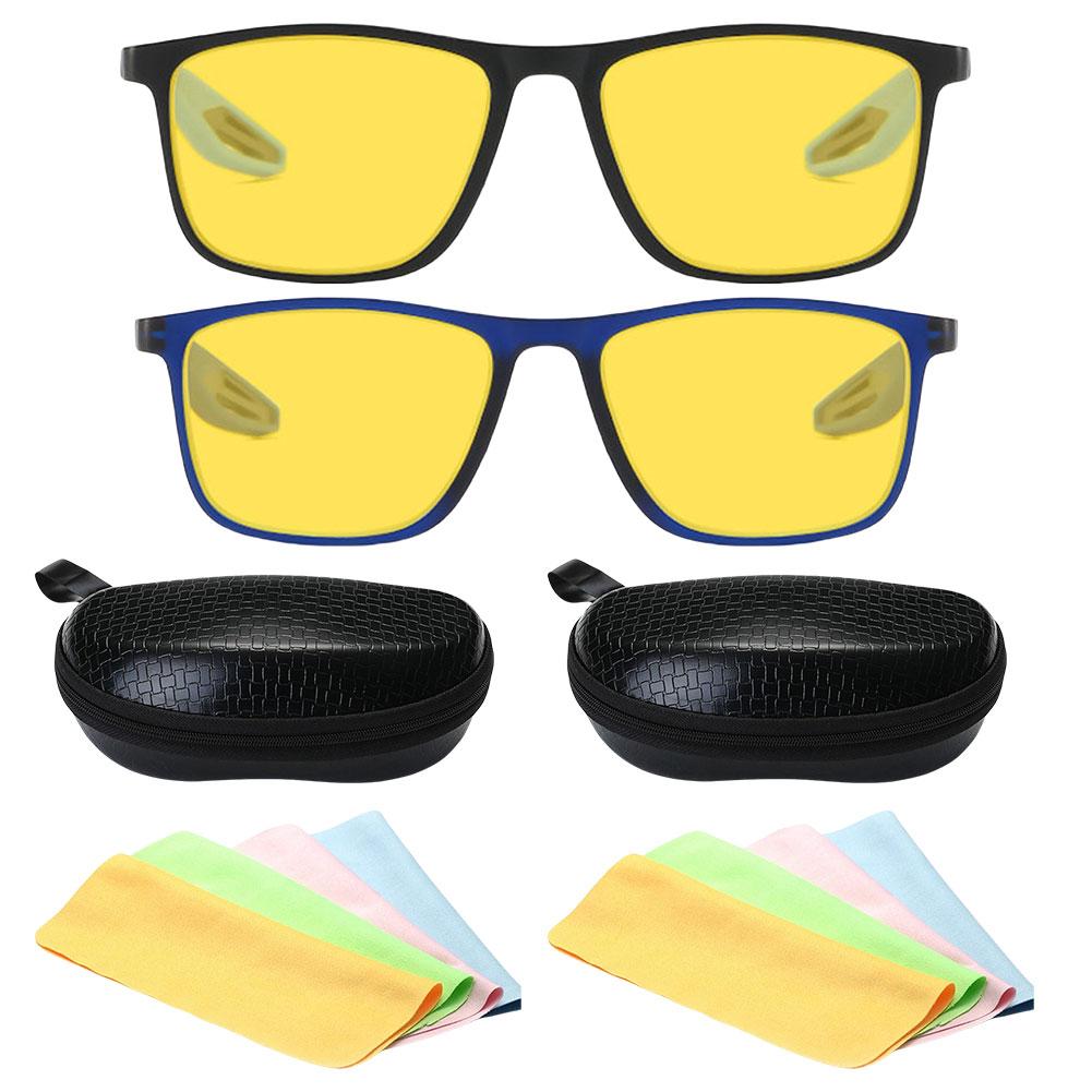 Comfort Driving Glasses Anti-blue Light Glasses Challenging Weather Conditions Comfortable Fit Eye Comfort Fatigue Reduction