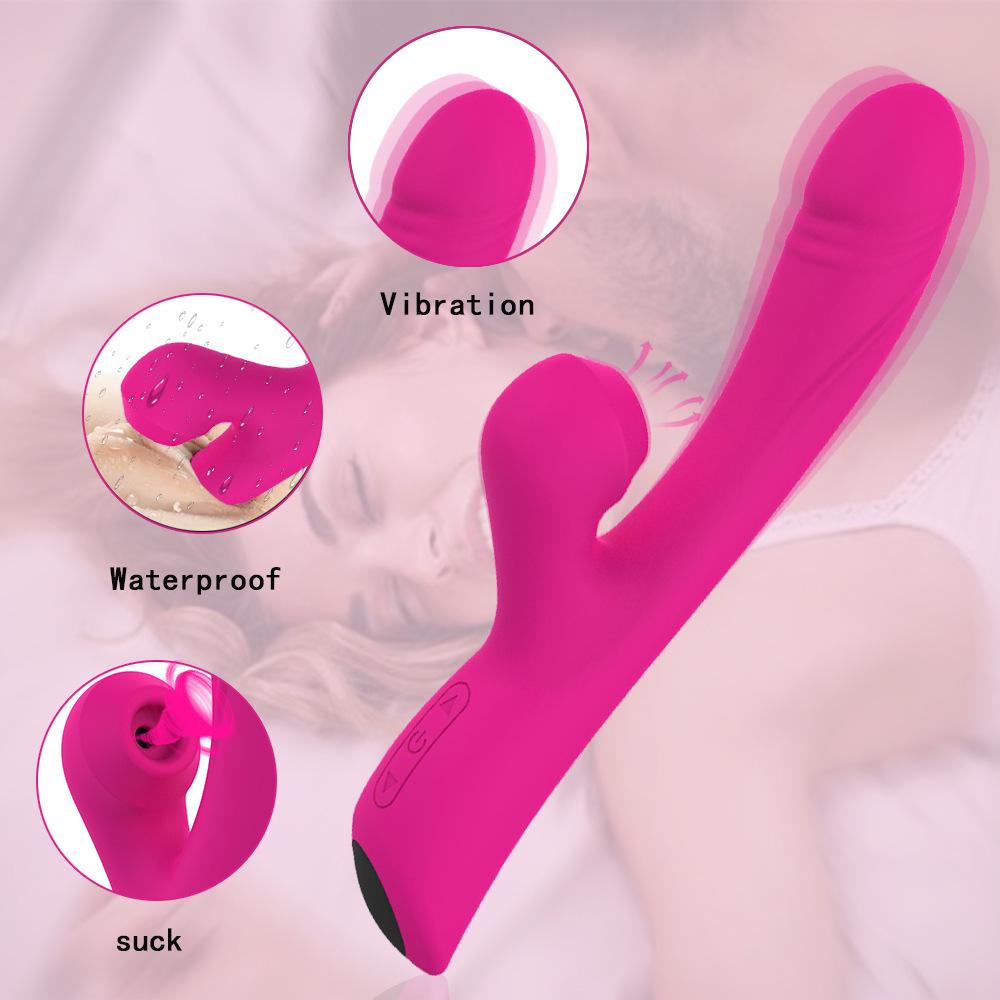 Top-Selling Female Vibrator: Clitoral Suction & Licking Orgasm Device for Couples