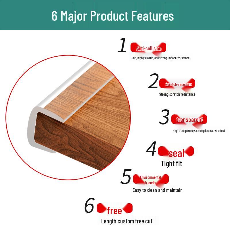 U-shaped Transparent Glass Edge Protector Strip for Fish Tank