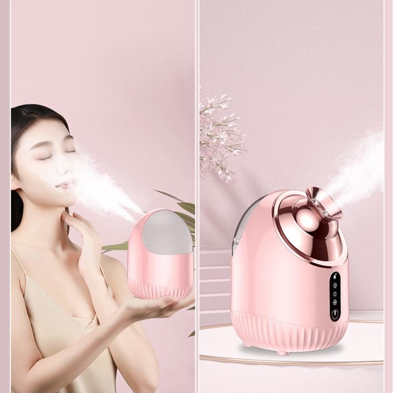 Skin Hot and Cold Face Steamer for Facial Deep Cleaning Pore Cleaner Moisturizes Calms Dry Skin Vaporizer for Spa Gifts