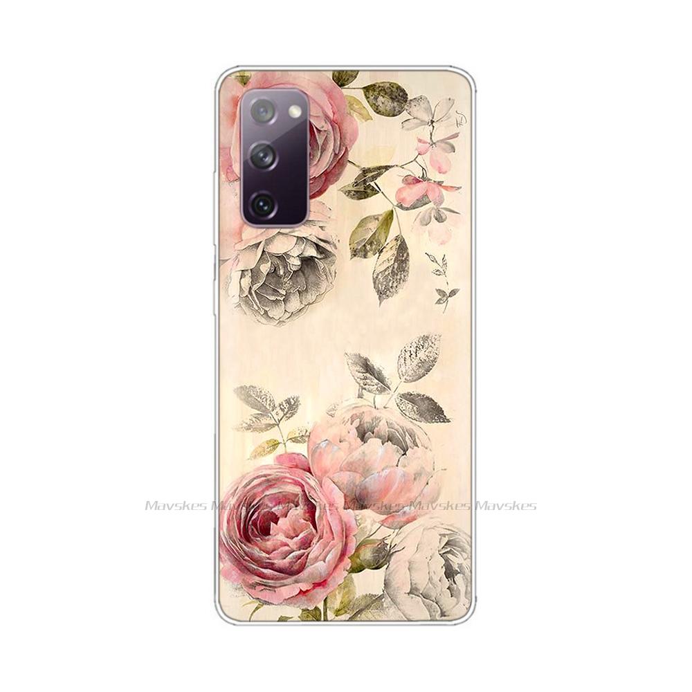 For Samsung S20 FE 4G 5G Case Soft TPU Silicone Phone Case For Samsung Galaxy S20 Fan Edition S20 Lite FE S20FE Back Cover Funda