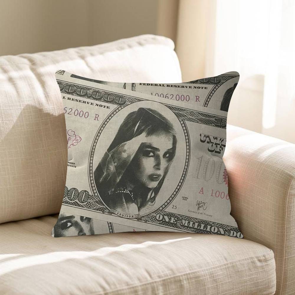 AAddisons Singer RRae Cushion Cover Car Throw Pillow Case For Sofa Car Christmas Gift