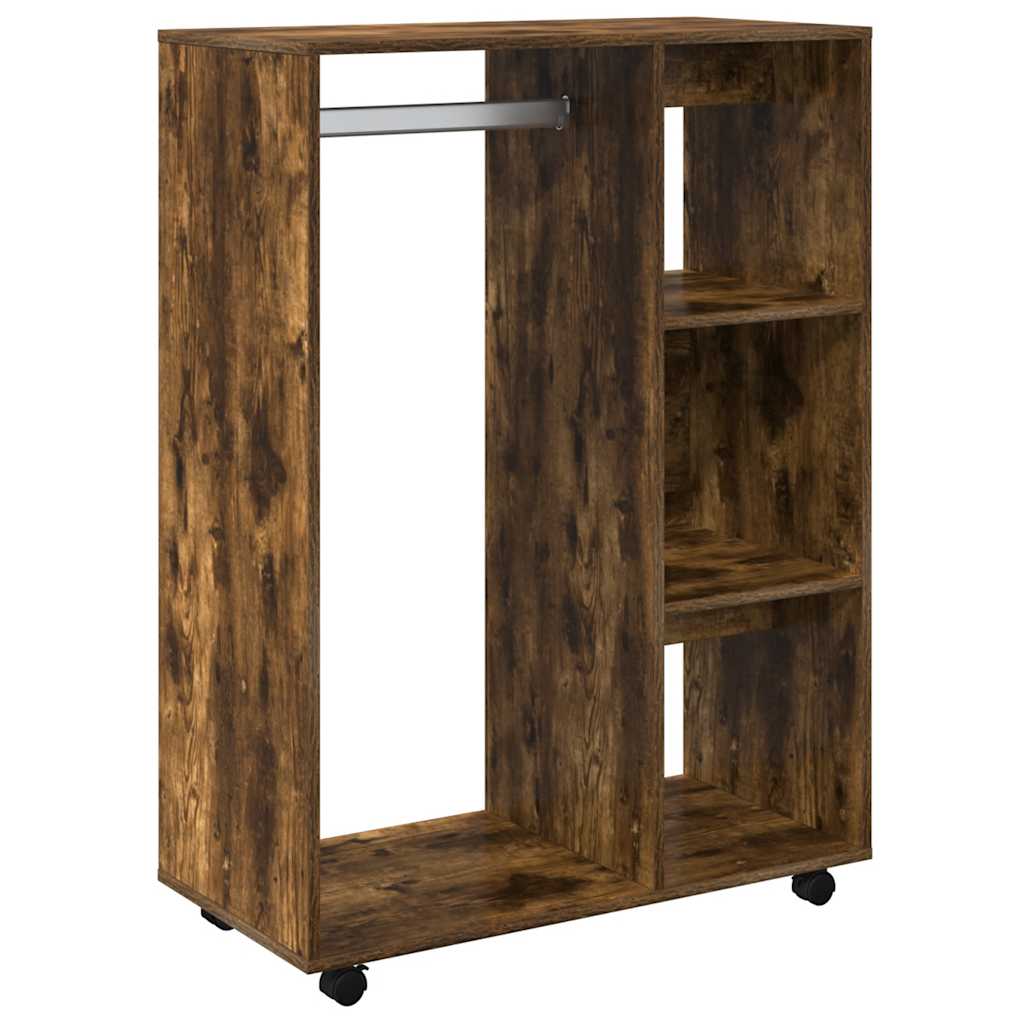 Kleiderschrank Geräucherte Eiche 80 x 40 x 110 cm Spanplatte
