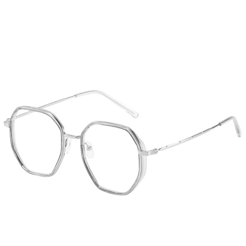 

0 -0.5 -0.75 To -6.0 Polygon Student Myopia Eyeglasses Finished Women Men Vintage Metal Prescription Glasses For The Nearsighted 0