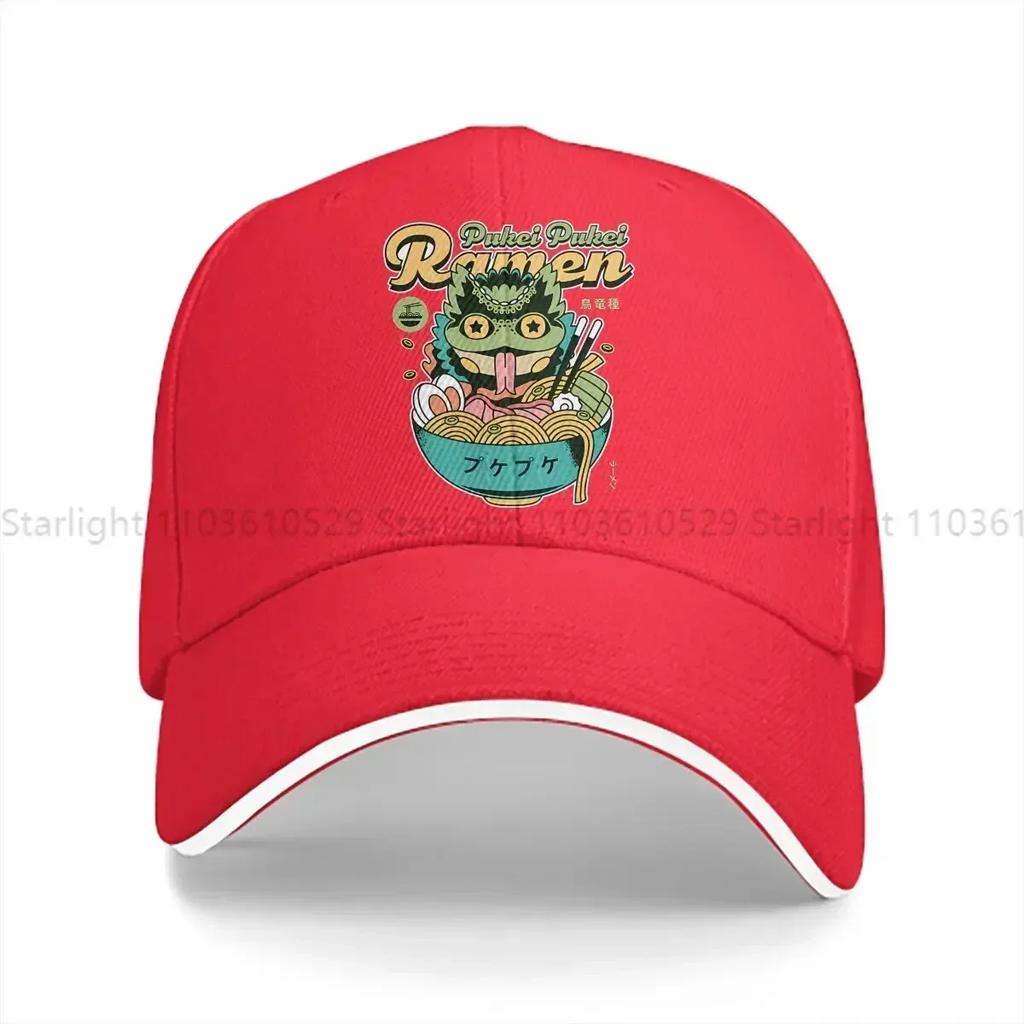 Pukei Pukei Ramen Baseball Cap Men Hats Women Visor Protection Snapback World Hunter Caps