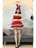 2025 Temptation Lingerie Bunny Girl Christmas Cosplay Set for Women