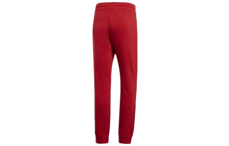 adidas Originals Knitted Sweatpants Men's Energy Red Moderate Cuffed Pants DX3618