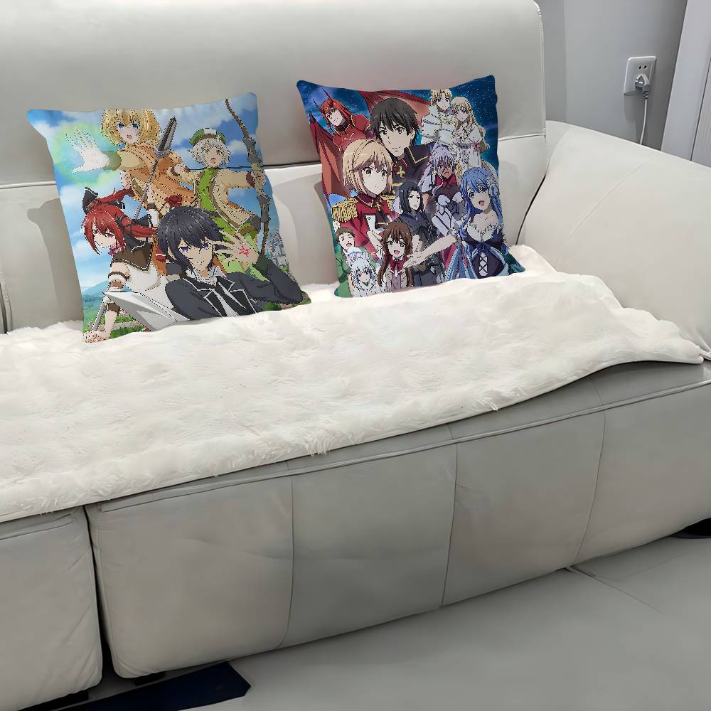 Seirei Gensouki Spirit Chronicles Pillow Case Removable Washable Cushion Cover – All-Season Soft Linen