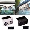 Solar Panel Solar Powered Fan Dual Fans Car Exhaust Fan Car Ventilator Vehicle Interior