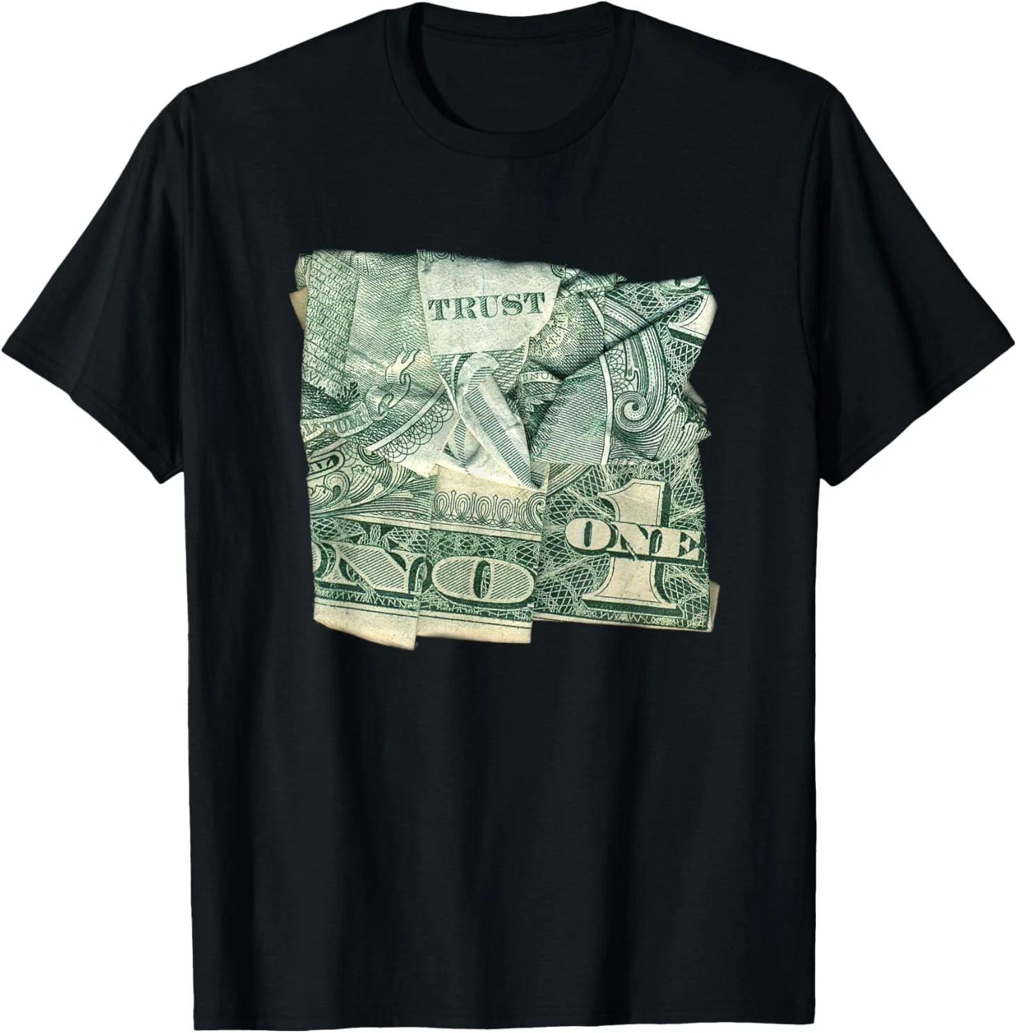 Trust No 1 - Dollar Bill Currency T-Shirt T-Shirt 3XL