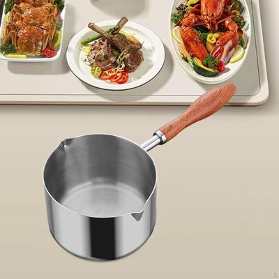 Oil Pan Egg Frying Cookware Melting Pot Warmer Mini