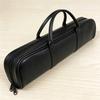 PU Leather Flute Storage Case Flute Box Flute Protective Handbag 16/17 Holes Flute Bag Dustproof Flute Carrying Case