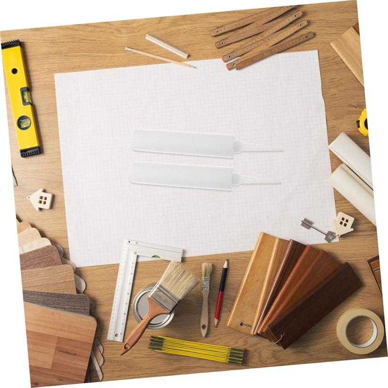 Easy Use Home Maintenance Must-Have: 5 Plastic Nozzles For Caulking, Latex Caulk Application, Leakproof Design