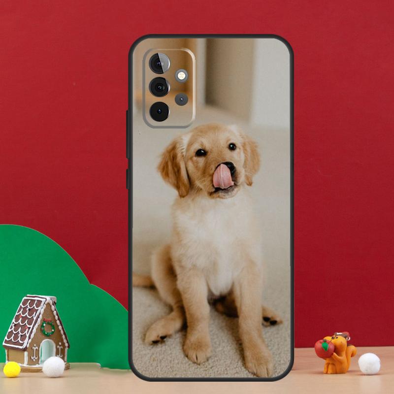 Golden Retriever Dog Case For Samsung Galaxy A55 A52 A32 A12 A33 A06 A16 A26 A36 A56 A15 A53 A13 A34 A54 A14 A17