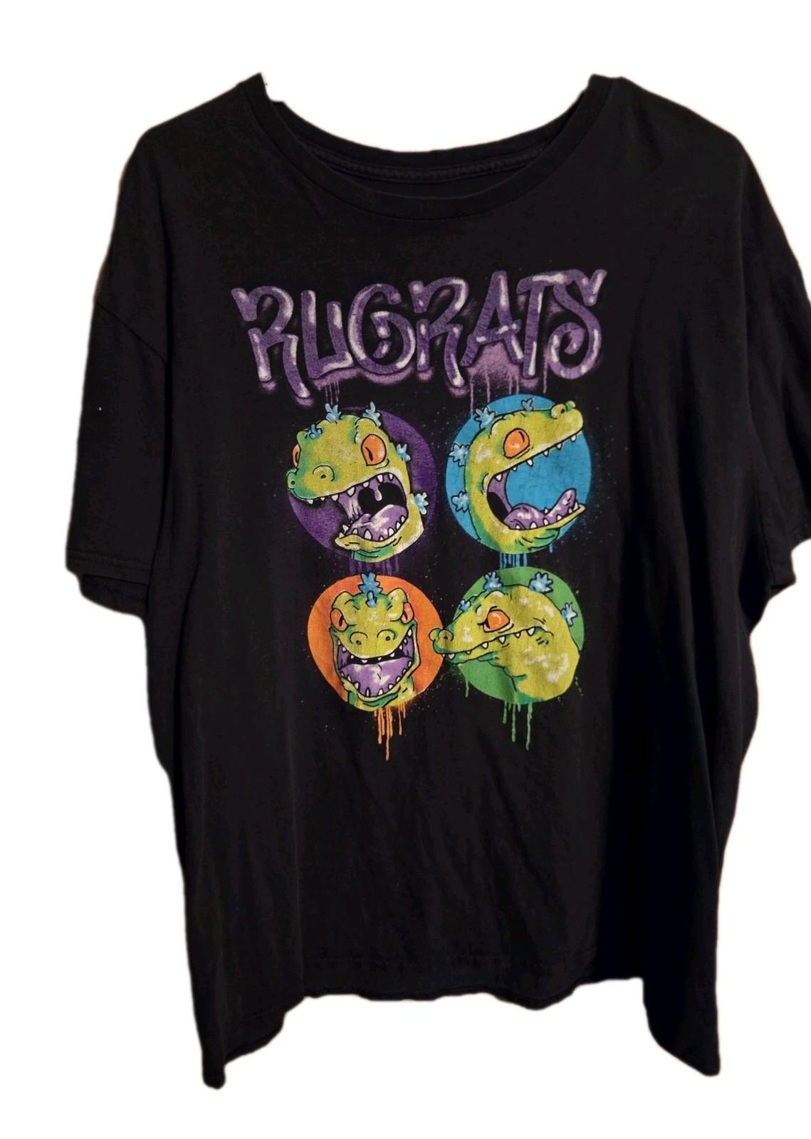 The Rugrats Nickelodeon 2021 Size XLarge Reptar Shirt Unisex T-Shirt S