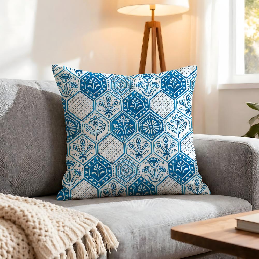 Pattern Moroccan Pattern Cushion Cover 1Pcs Decorative Covers Soft Cushion Case For Sofa Couch Decor 40X40 45X45 Pillowcases
