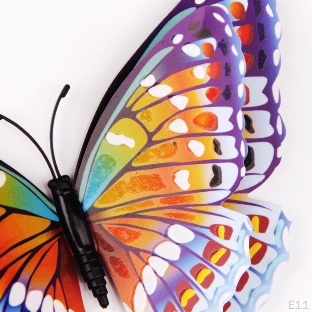 3D DIY Wall Sticker Butterfly Decals Decor Decoration