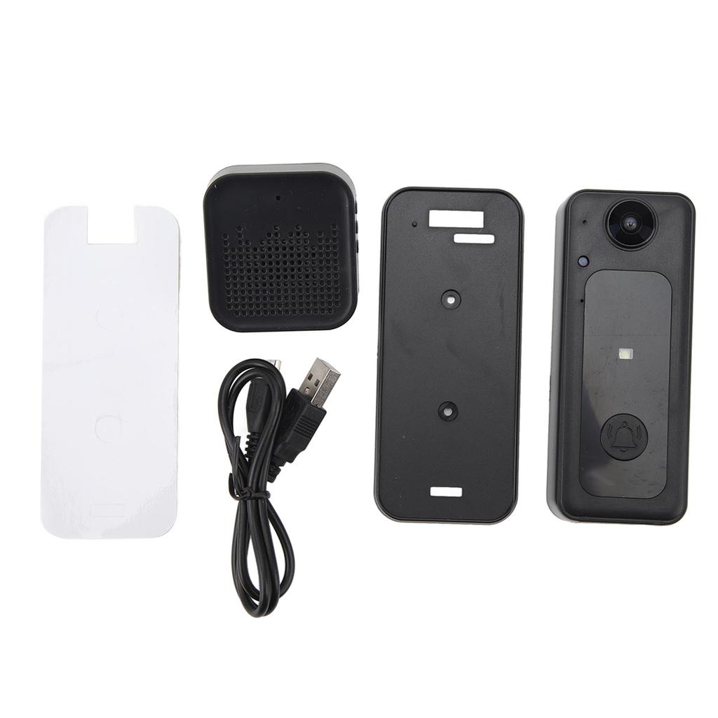 WiFi Night Vision Video Doorbell HD Wireless Remote APP Control 2 Way Intercom Camera Doorbell
