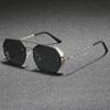 New High Quality Double Metal Chain Sunglasses Women Fashion Cool Design Brand Design Sun Glasses for Street Photography