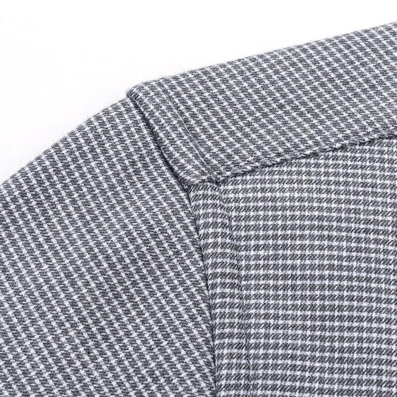 FIRS Men's Integrated Fleece Warm Cotton Shirt