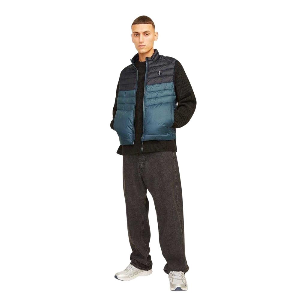 Jack And Jones Mens Sprint Colour Block Logo Gilet