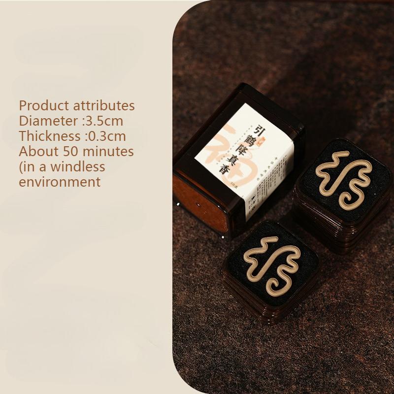 Natural Incense Coil/Goose Pear Agarwood Old Mountain Sandalwood Jiangzhen Incense Home Worship Tea Ceremony Incense Offering Jiangzhenxiang