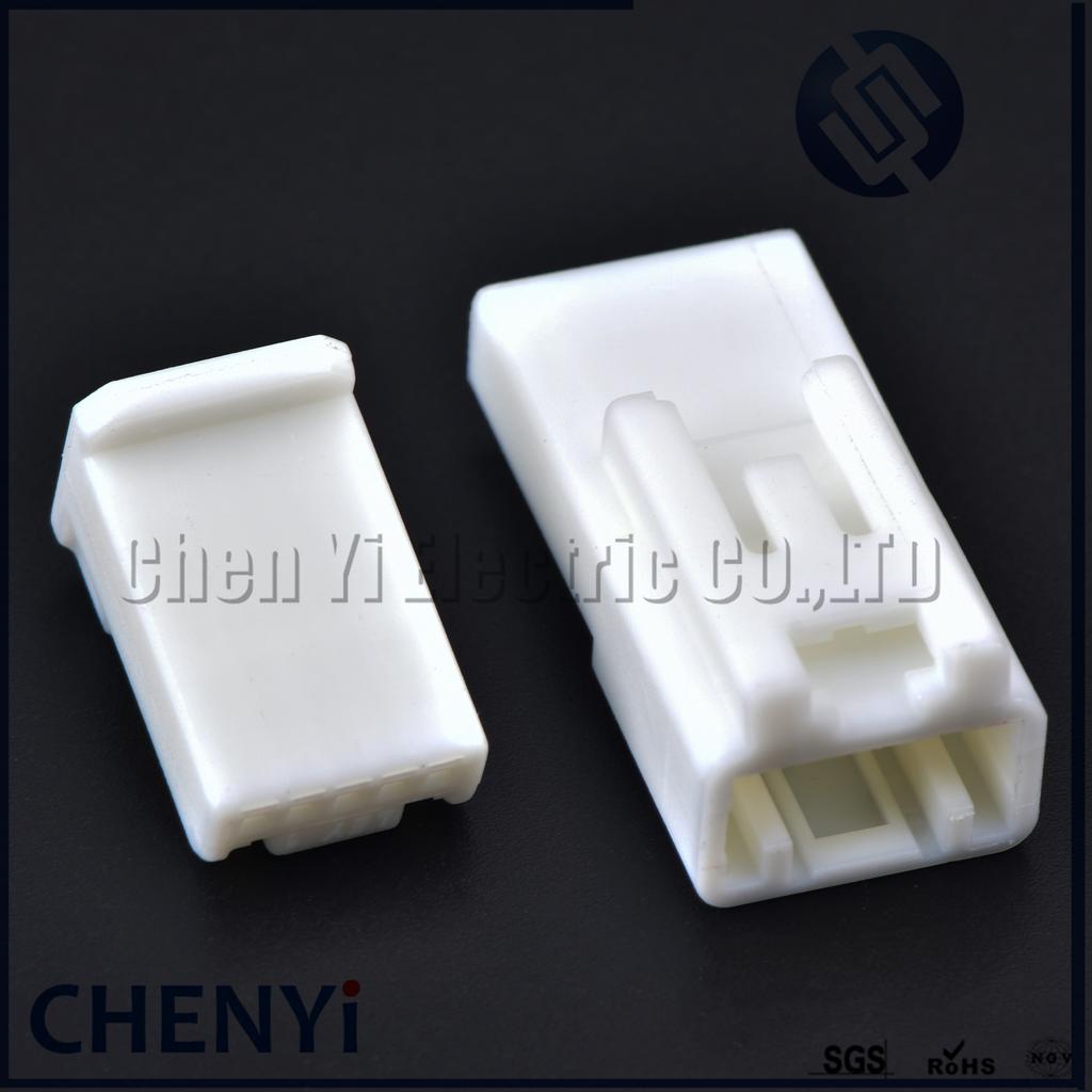 White 5 Pin 0.7mm Female or Male Auto Wiring Unsealed Connector Car Plug 6098-3810 90980-12365 90980-12366