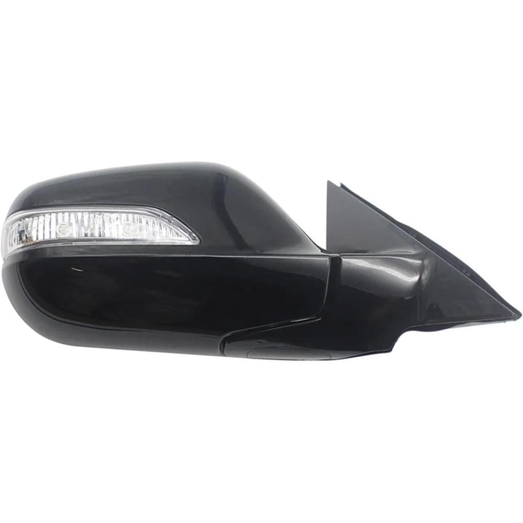 Compatible For Honda Accord 2008 2009 2010 2011 2012 2013 Car 8 Wires Rearview Mirror Assembly Electric Folding Heating Turn Signal Light(Only-Left