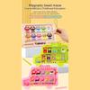 Interactive Walking Bead Toy for Preschool Magnetic Maze Puzzle Encourages Hand Eye Coordination Logical Thinking Skill