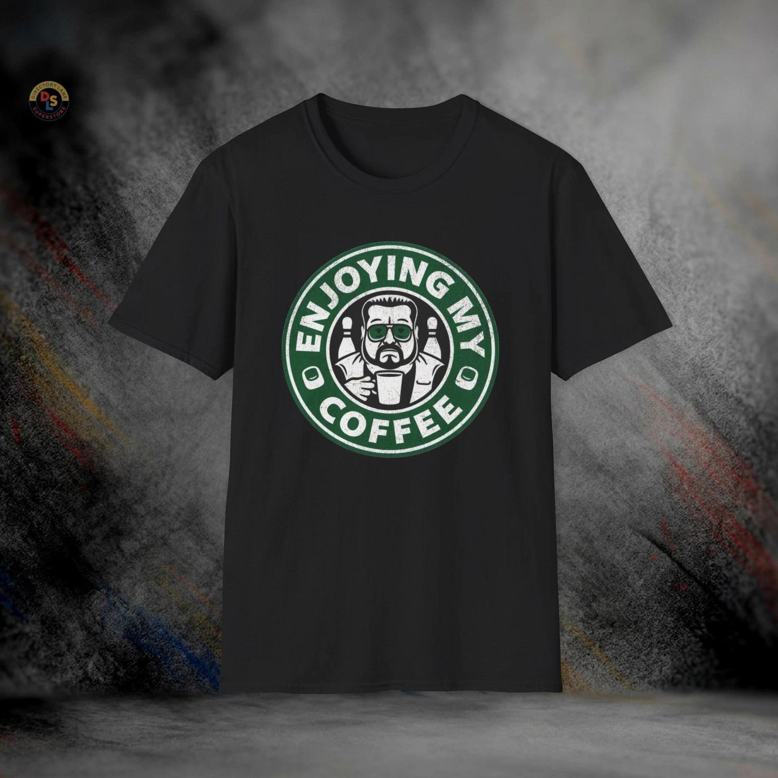 Walter Sobchak Enjoying My Coffee Lebowski T-Shirt | Softstyle Tee XXXL